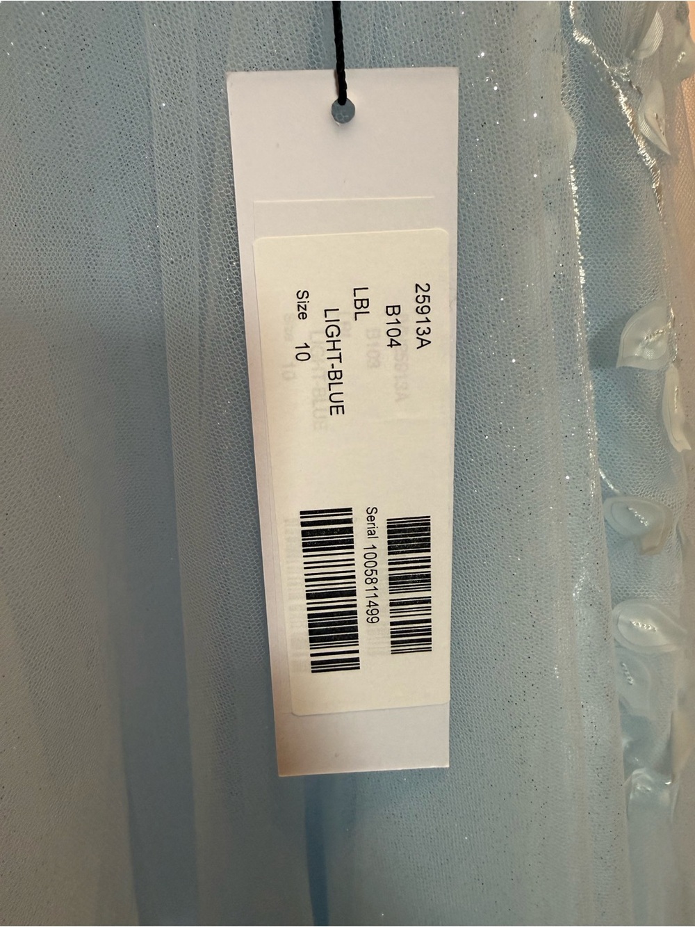 Jovani Prom Dress 25913 size 10 - Picture 7 of 13